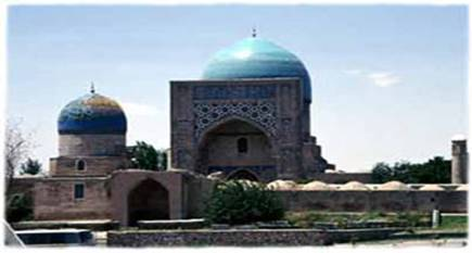Соборная мечеть кок гумбаз голубой купол  3