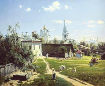 Сочинение описание картины в д поленова московский дворик  1