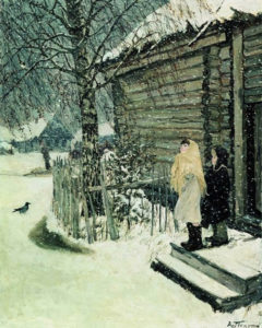 Сочинение по картине А.А. Пластова «Первый снег» 4 класс