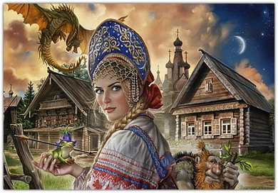 Герои русских народных сказок 3