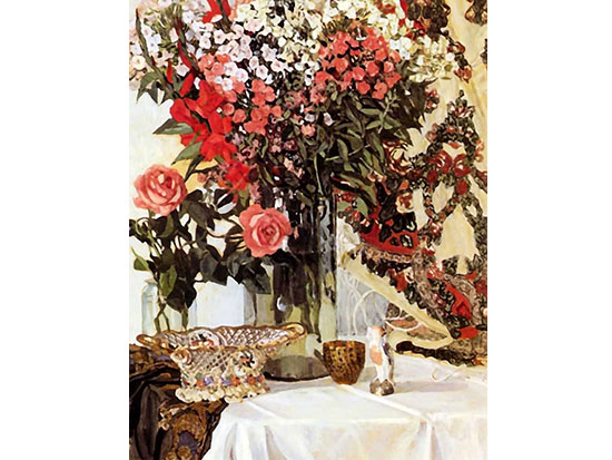 Картина «Натюрморт. Цветы в вазе»