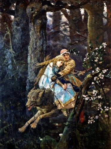 Сочинение по картине васнецова иван царевич на сером волке вариант 1