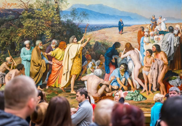 «Явление Христа народу» - описание картины Александра Андреевича Иванова