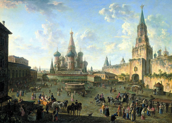 «Красная площадь в Москве» - Алексеев Ф.Я.