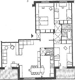Примеры планировочного решения квартир 7