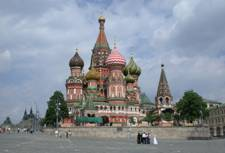 Покровский собор что на рву (храм Василия Блаженного) на Красной площади в Москве 1