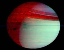  инфракрасное свечение сатурна 1