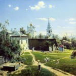 Сочинение-описание по картине Бабушкин сад Поленова (8 класс)