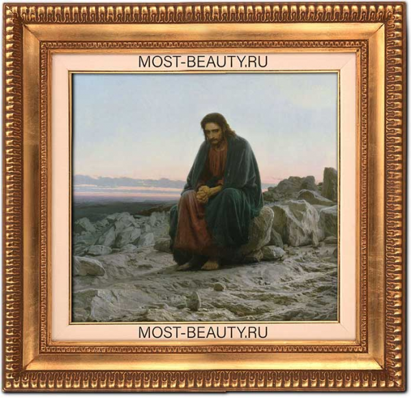 Чувственные картины Крамского: Христос в пустыне (1872)