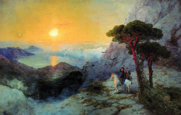 Пушкин на берегу черного моря 2
