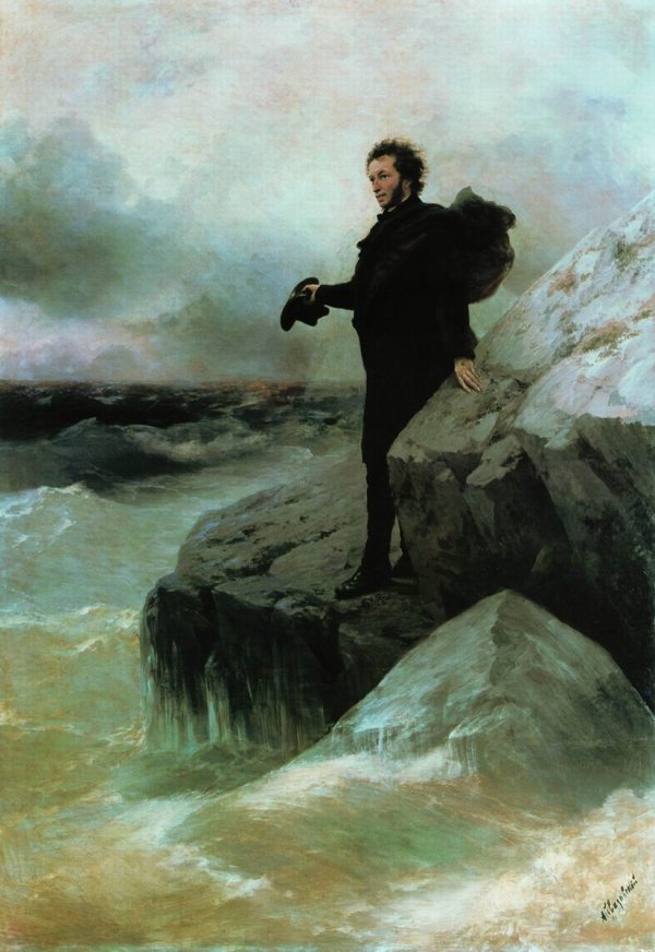 Сочинение по картине Айвазовского «Прощай свободная стихия» («Прощание Пушкина с морем»)