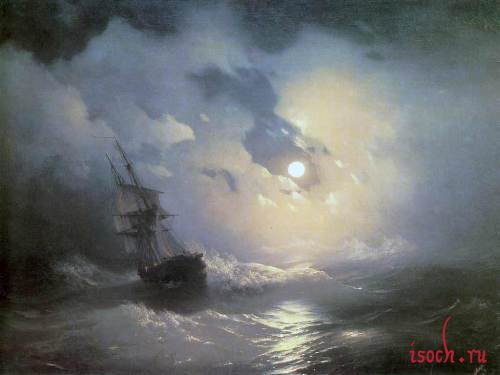 Картина И.К. Айвазовского «Море»