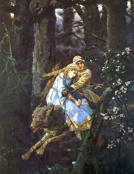 Сочинение по картине в м васнецова иван царевич на сером волке  1