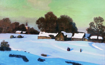 Зима в русской живописи 1